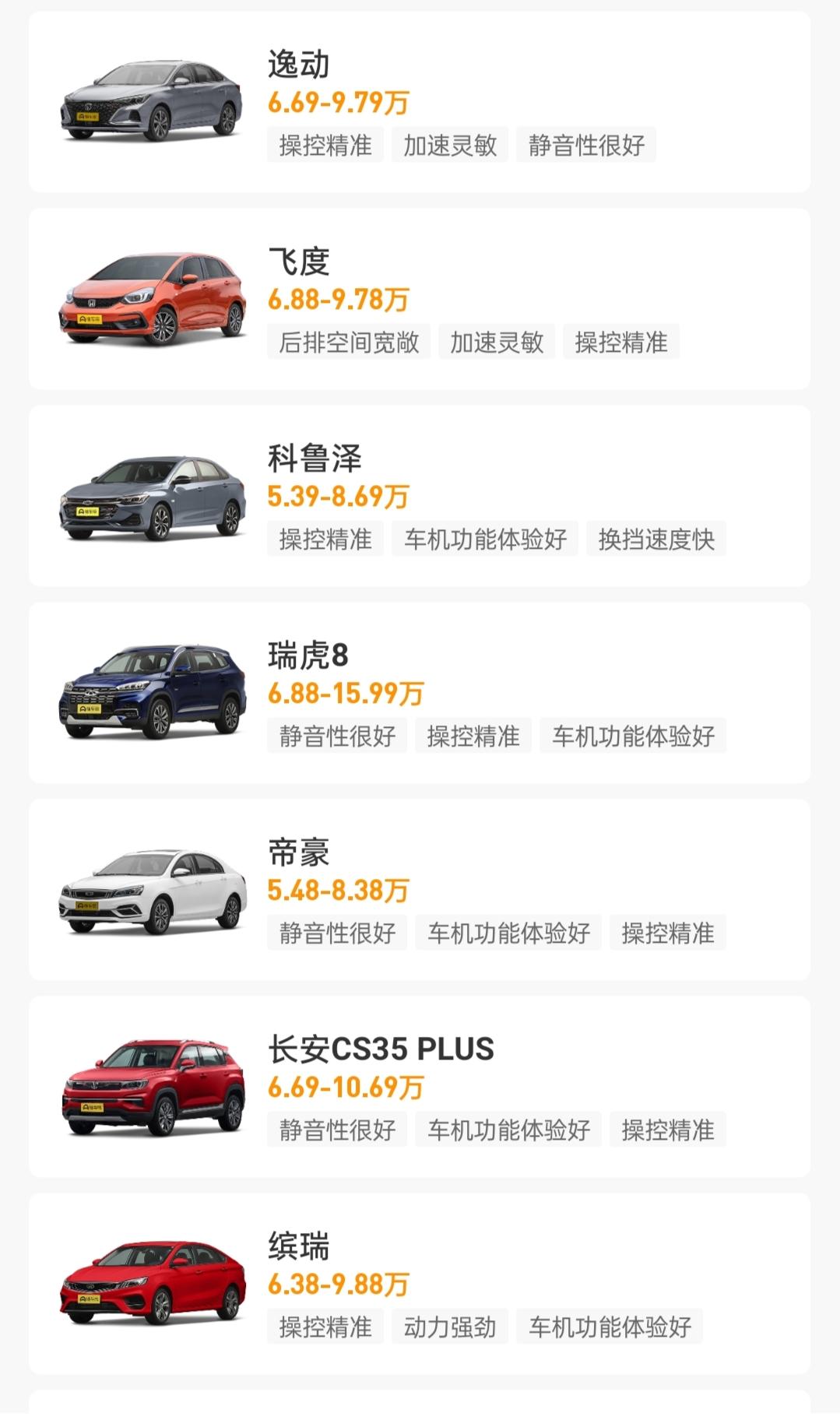 长安逸动 能否推荐一下四五万左右的车 年限不要太长 合资车