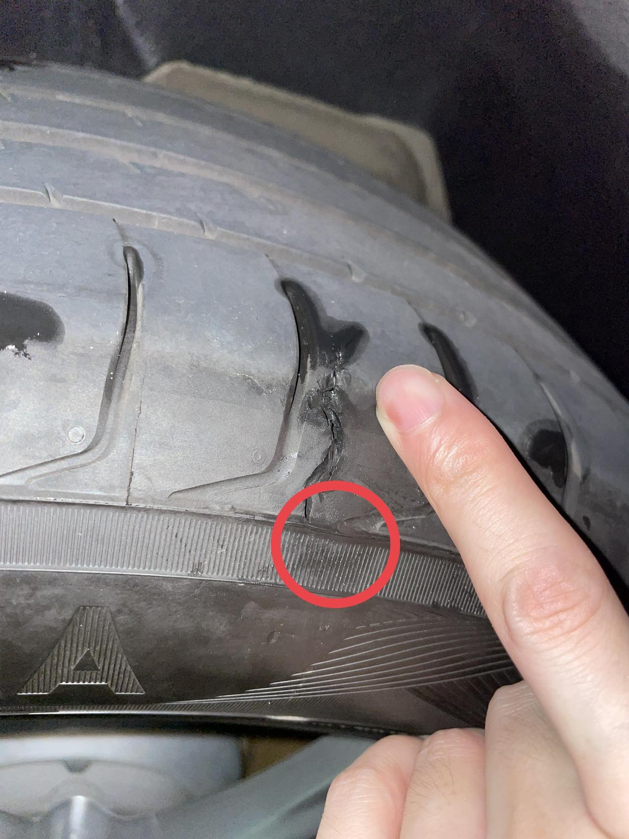 宝马X3 今天又干废了一条轮胎，到底是我技术问题，还是运气太差，一万公里已经干坏三条轮胎了，大家有这种问题吗？