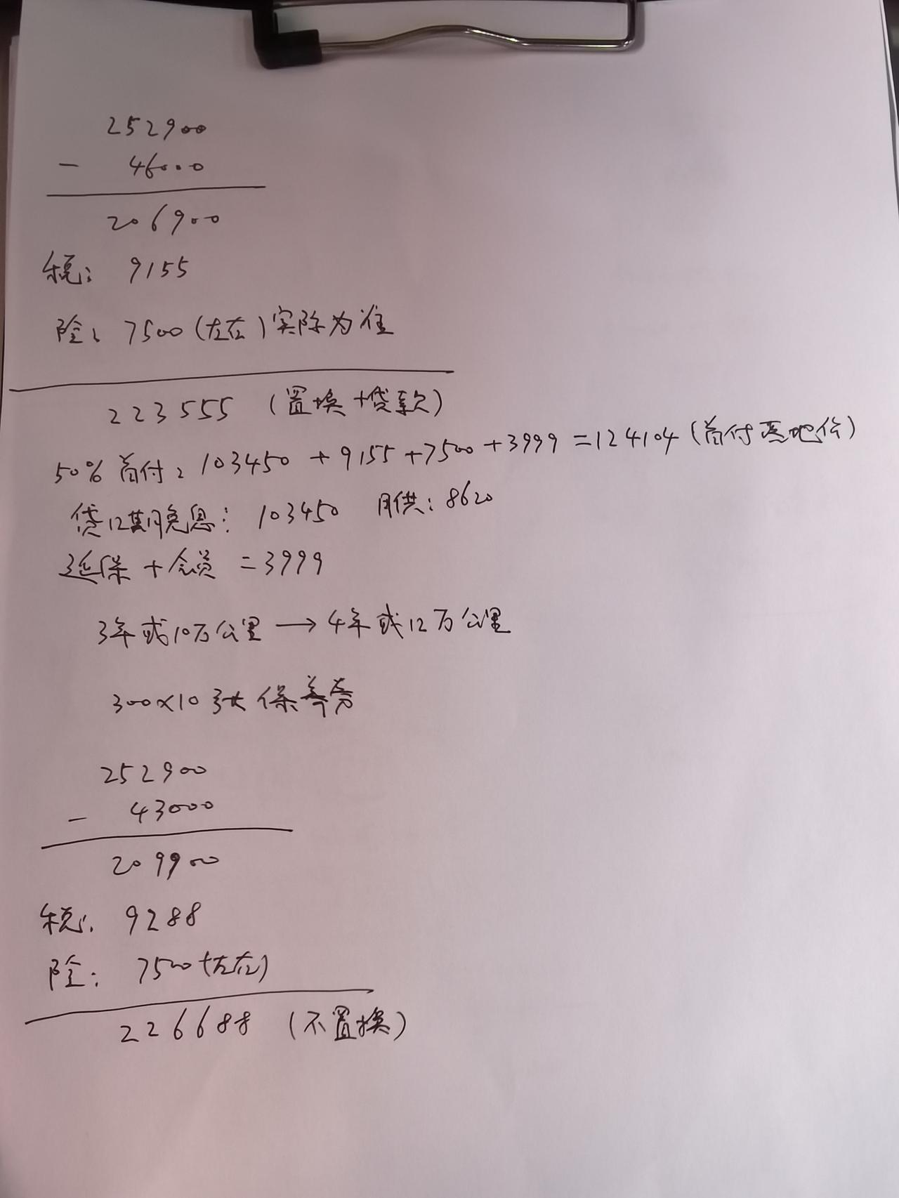 别克昂科威 plus652T两驱五座豪华，请问这个价格合适吗？在他那买一个4000元延保，落地223555元（不算延保4