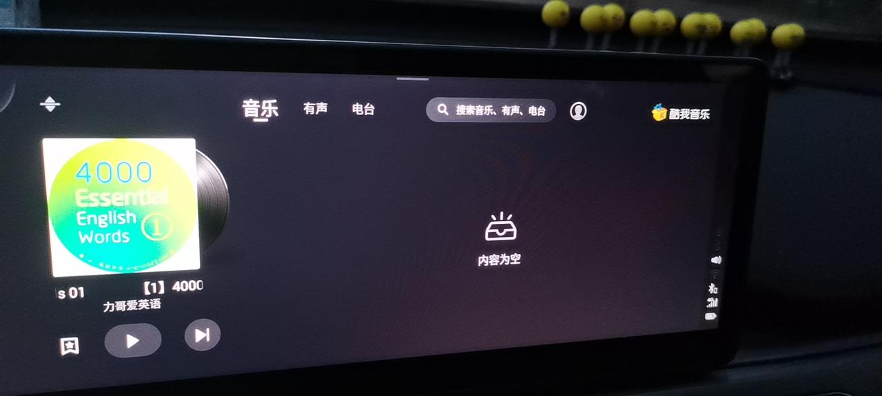奇瑞瑞虎8 虎八鲲鹏版的音乐内容为空是什么情况？