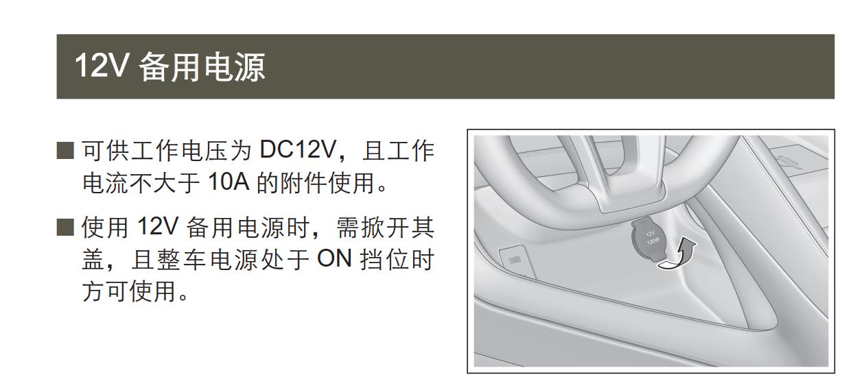 比亚迪宋PLUS DM-i 宋plus dmi前排的12V备用电源孔怎么用？试了试用点烟器插不进去。 整个说明书好像只提