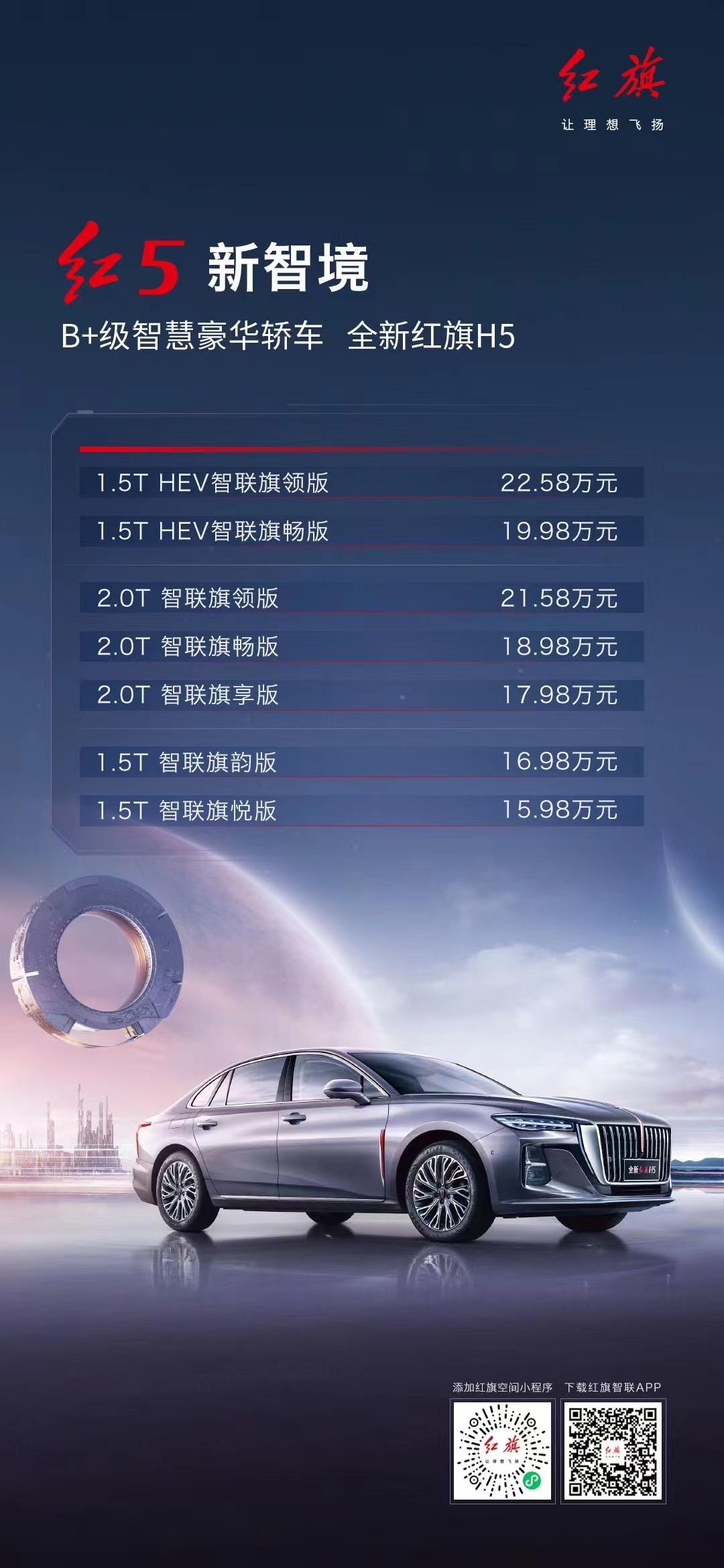 红旗H5经典 这款车政府有补贴吗