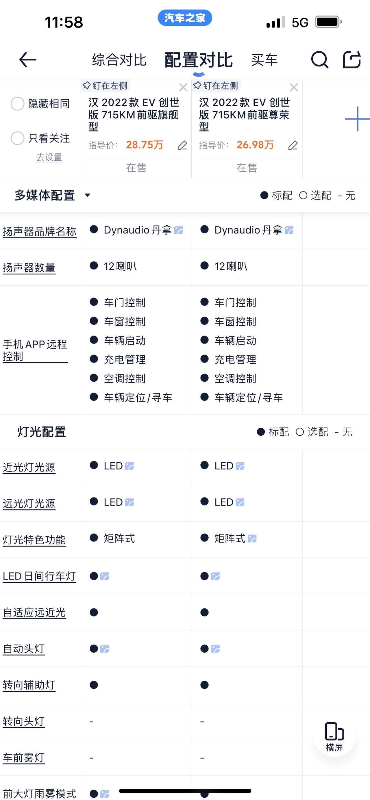 比亚迪汉EV 弱弱问下 标配丹拿音响的车 车里有没有功放？