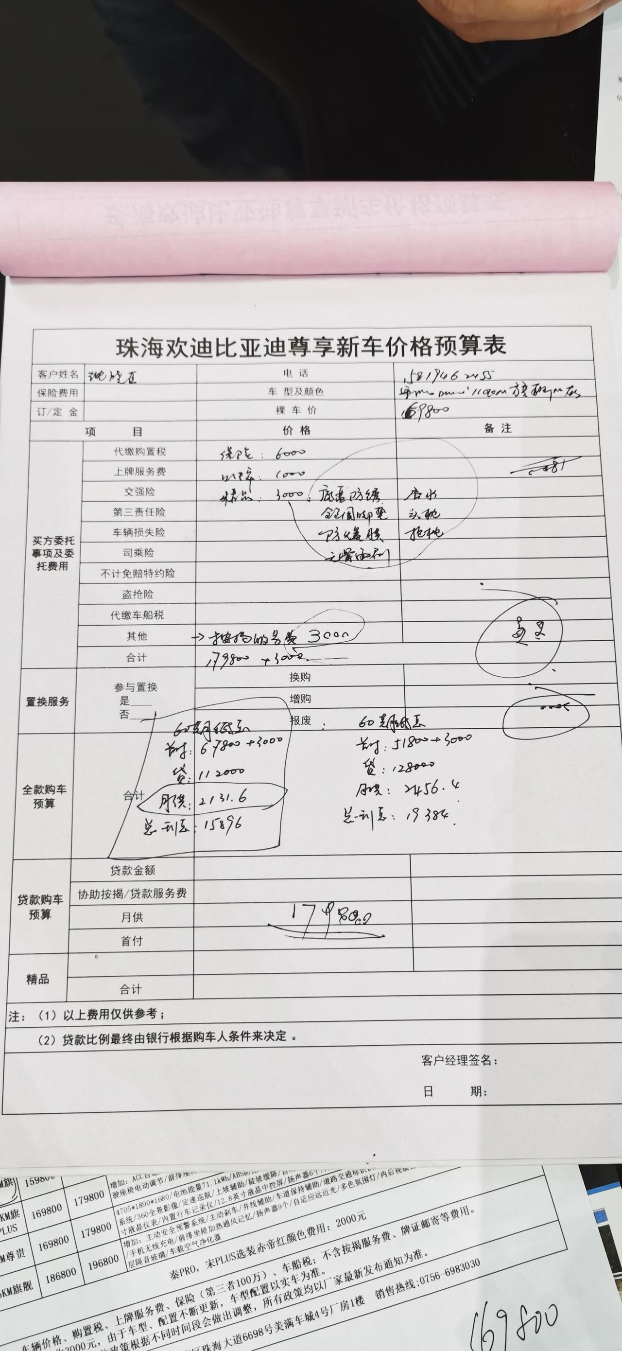 比亚迪宋PLUS DM-i 比亚迪宋DM-i顶配坐标珠海，正常首付3成，车价没优惠。5年分期年利率2.8%。愿意送精品，