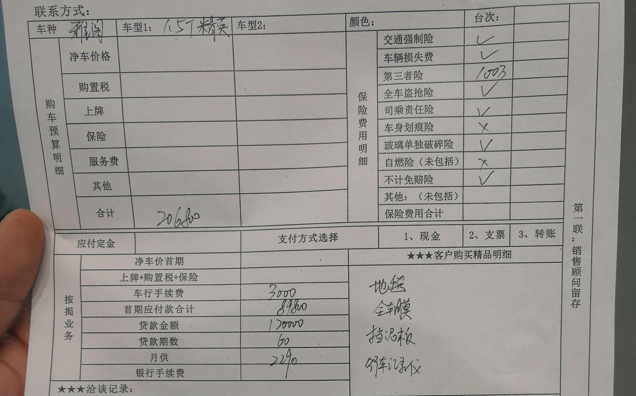 本田雅阁 各位大哥帮我看看我去4S店算了精英版首付89800元，贷款12万，每期还款2290元✘60期    这样加起来