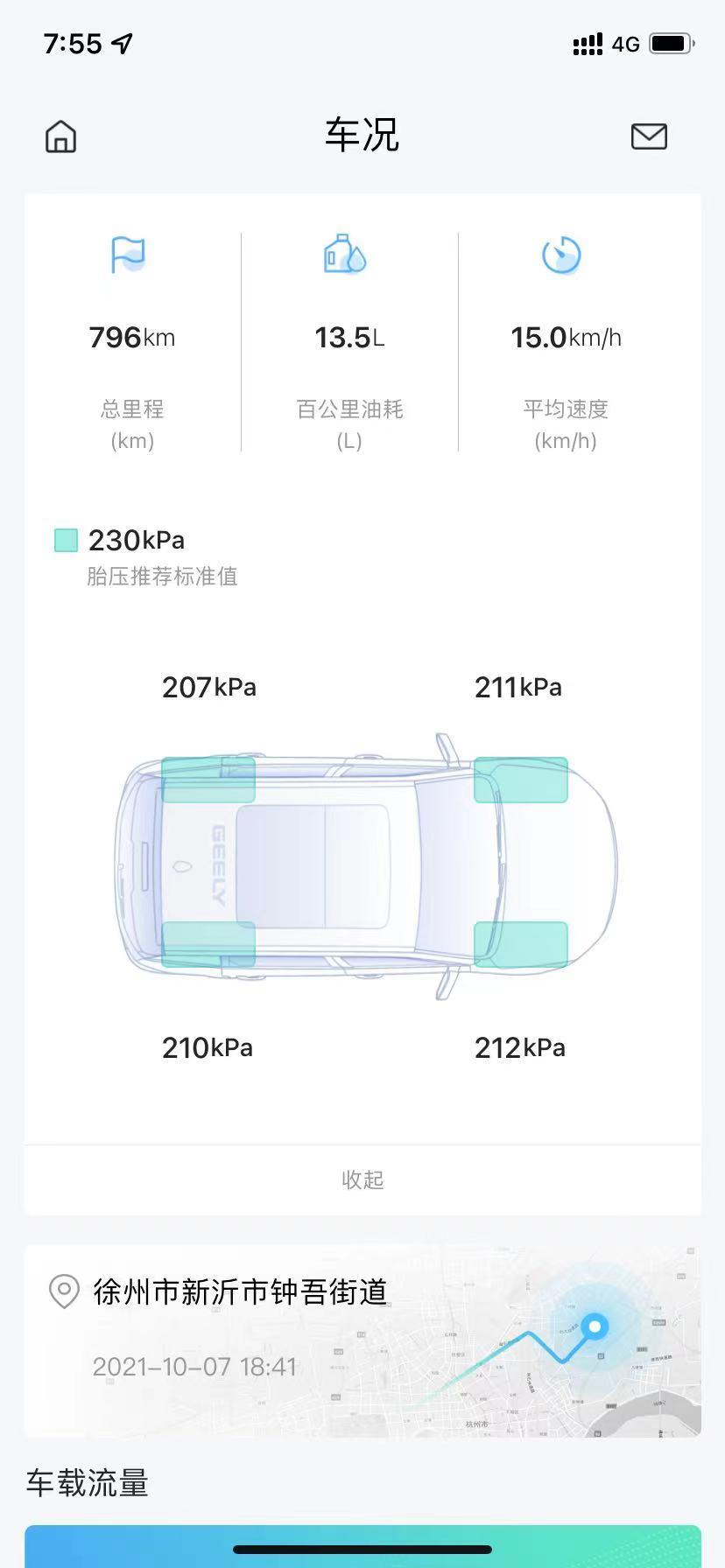 吉利星瑞 跑了两趟高速，下路没跑几天这油耗13.5不对吧！这也太高了