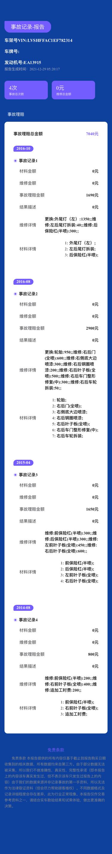 福特蒙迪欧 麻烦大神帮我看下这是事故车吗？能买吗