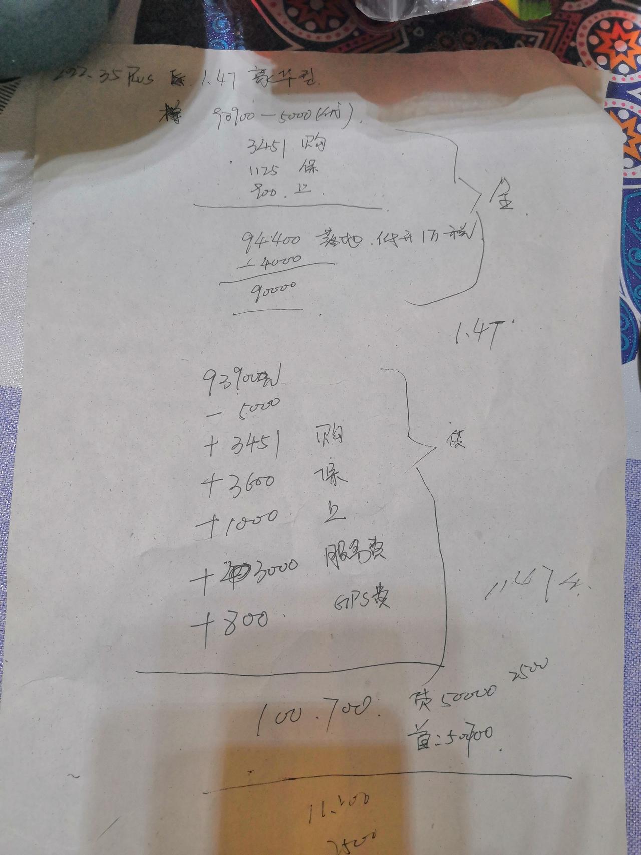 长安CS35 PLUS 21款35plus 1.4豪华型，头一次去4s销售给的价格，裸车优惠5000，保险只要求上交强险