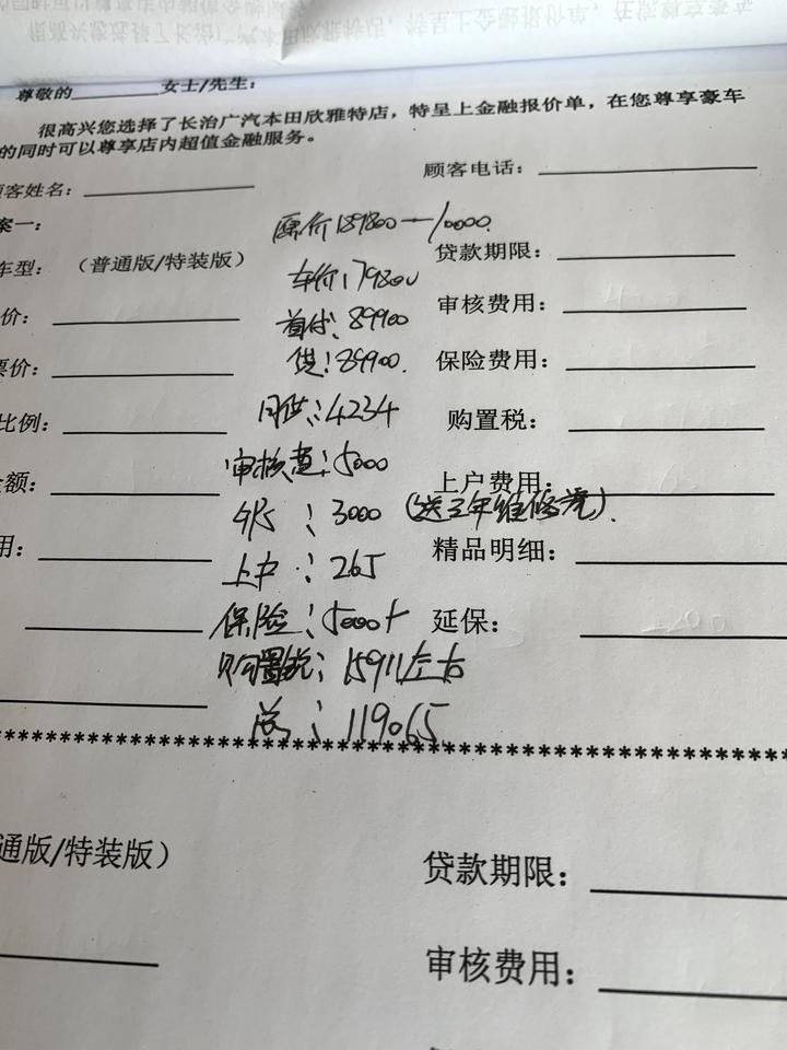 一直很喜欢本田皓影这款车，在懂车帝上也了解了一下行情。趁周末有时间去4s店看了一下，因为预算有限，就了解了1.5t精英版