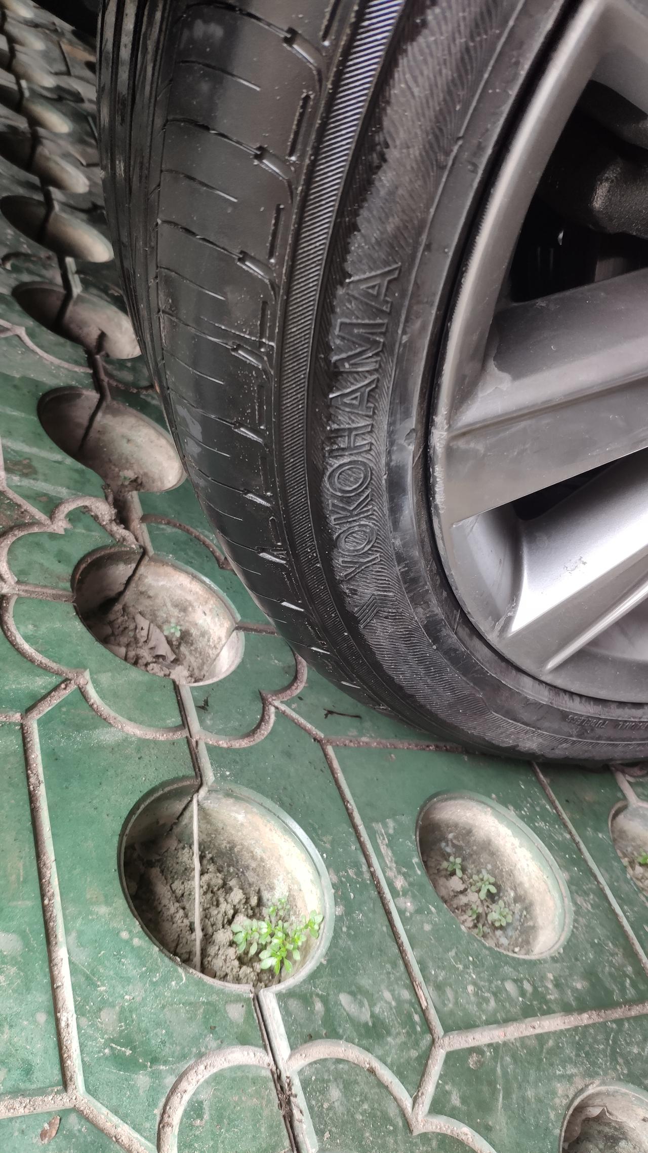 马自达阿特兹 2个月不到，轮毂和轮胎刮了，长期跑高速，这样会不安全吗，需要修吗