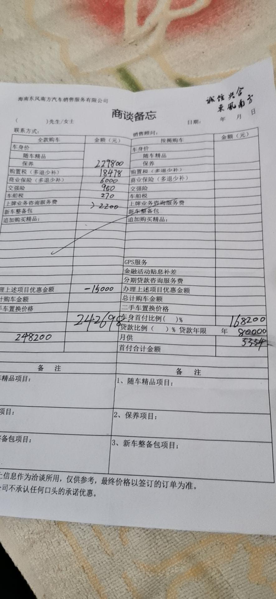 图中的是HN天籁2.0T次顶配的价格，不知道内地是多少还有个问题就是天籁的215胎面能换225或者235的胎面吗